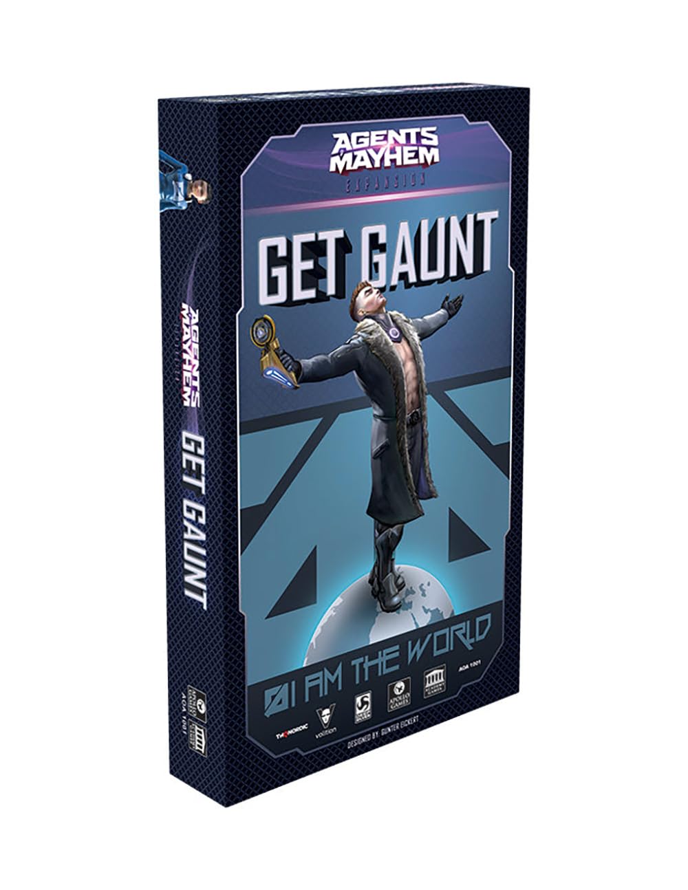 Agents of Mayhem Get Gaunt Expansion Board Game - Academy Games Strategy Expansion for 2-4 Players - Perfect for Game Nights and Tabletop Adventures