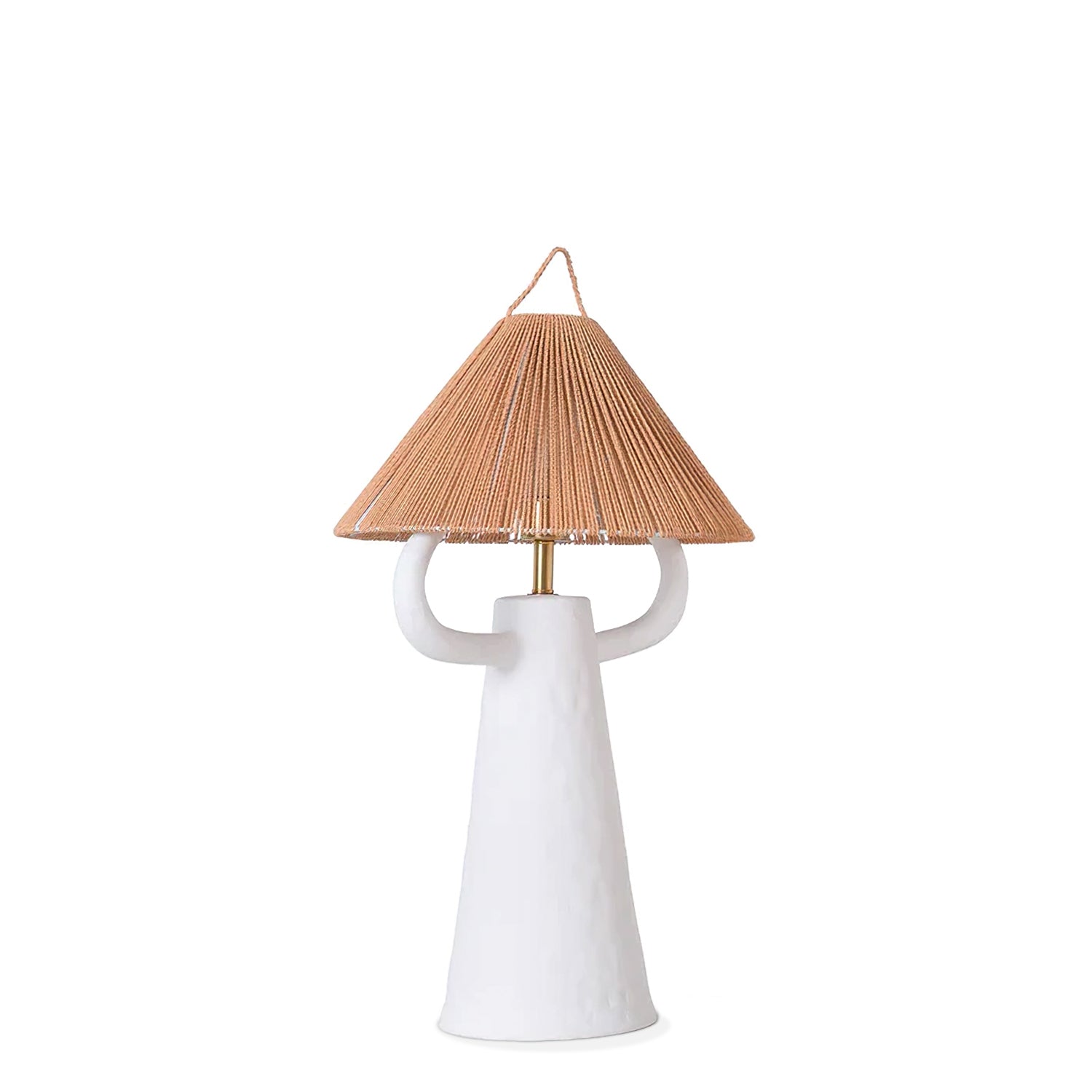 Dona Ceramic Table Lamp - Elegant Handcrafted Night Light for Bedroom, Living Room, and Office Decor - Perfect for Cozy Ambiance and Relaxation