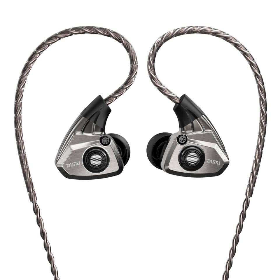 DUNU Titan S 10mm Dynamic Driver In-Ear Monitors (IEMs) - High Fidelity Audiophile Earphones for Music, Gaming & Studio Monitoring