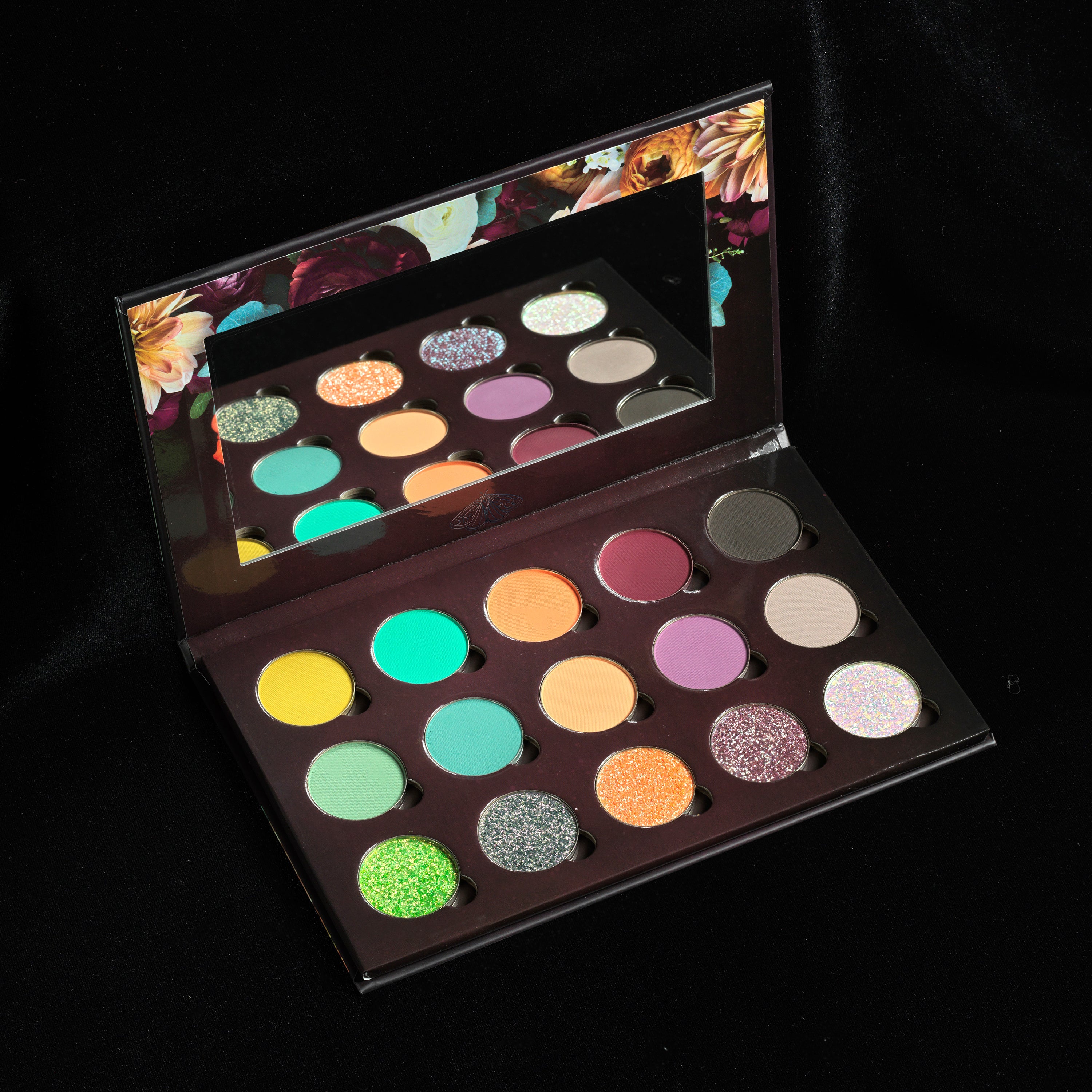 Gloomy Gardens Eyeshadow Palette - 12 Matte & Shimmer Shades, Vegan & Cruelty-Free Makeup for Everyday & Party Looks | Perfect for Halloween, Cosplay & Gothic Style