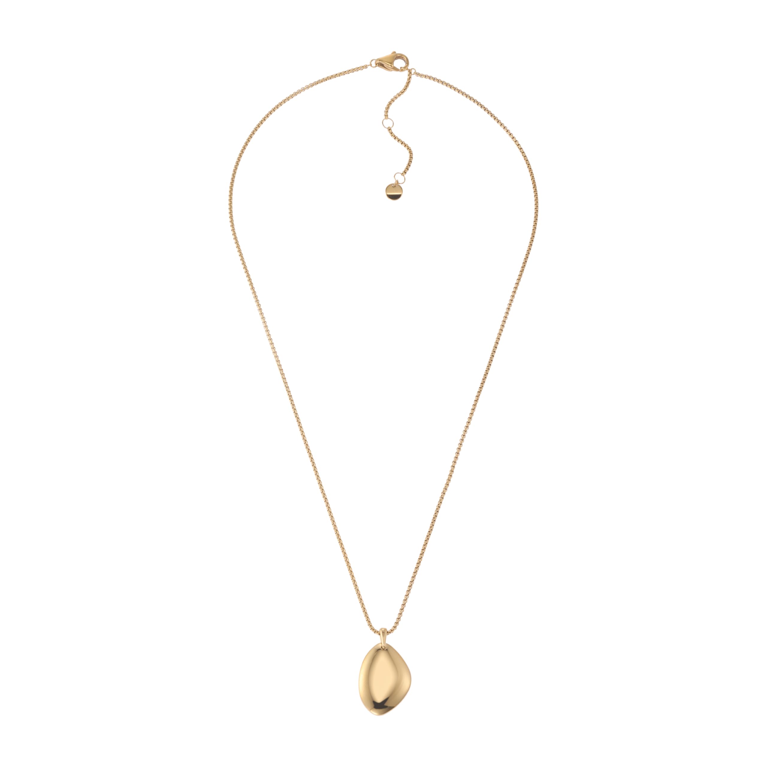 Skagen Women's Kariana Gold Pendant Necklace SKJ1725710 - Elegant Jewelry Gift for Her, Perfect for Date Nights & Special Occasions