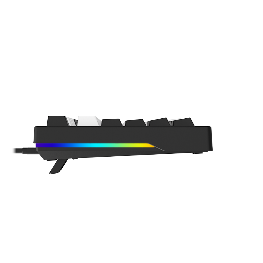 DAREU EK75 Compact 75% Wired Mechanical Gaming Keyboard with RGB Rainbow Backlight - Perfect for Esports, Typing & Office Work