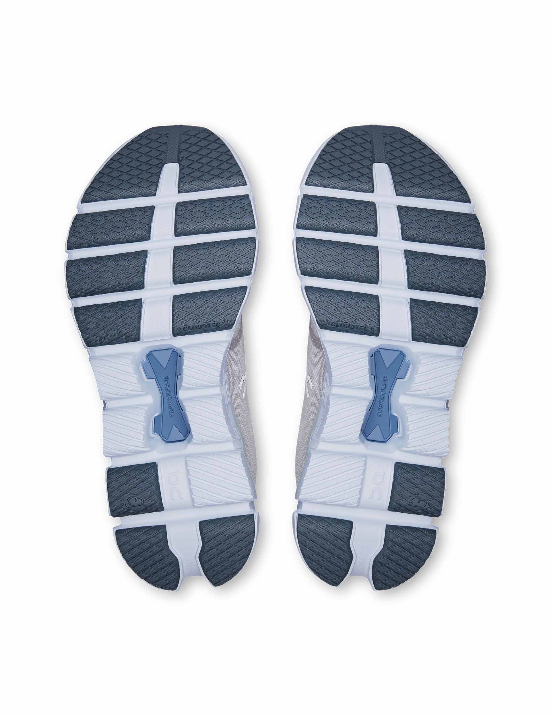Cloud X 4 Running Shoes - Lightweight Silver/Chambray Athletic Sneakers for Men & Women - Perfect for Jogging, Gym Workouts & Daily Wear