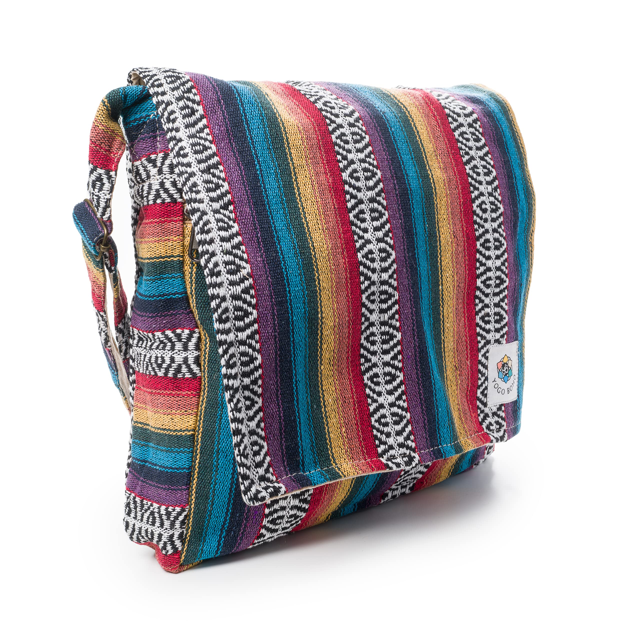 Stylish Unisex Canvas Messenger Bag - Crossbody Shoulder Bag for Men & Women with Multiple Compartments | Lightweight Durable Tote for Travel, Work, Beach & Daily Use