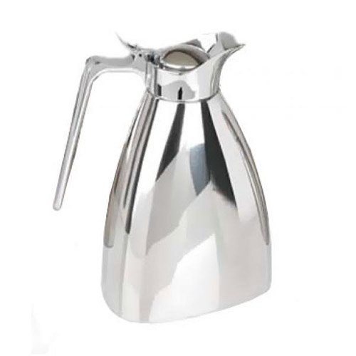 7533 Insulated Stainless Steel Server - 1 Liter Capacity for Hot & Cold Beverages - Perfect for Weddings, Parties, Buffets, Drink Stations & Catering Events
