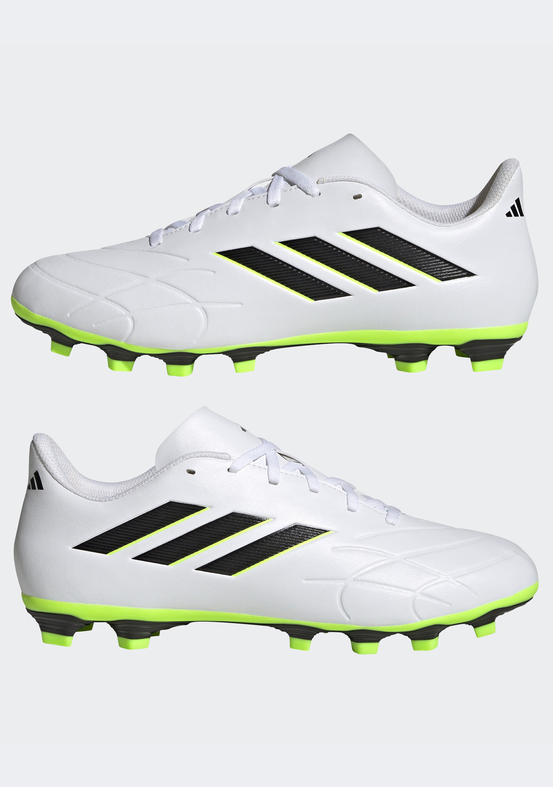 Adidas Men’s Copa Pure.4 FxG Soccer Cleats - Lightweight Football Shoes for Artificial Grass - Perfect for Training & Matches