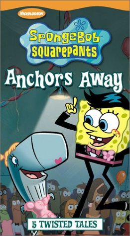 SpongeBob SquarePants Anchors Away VHS - Classic Nickelodeon Cartoon for Kids & Collectors - Perfect for Family Movie Nights & 90s Nostalgia Entertainment