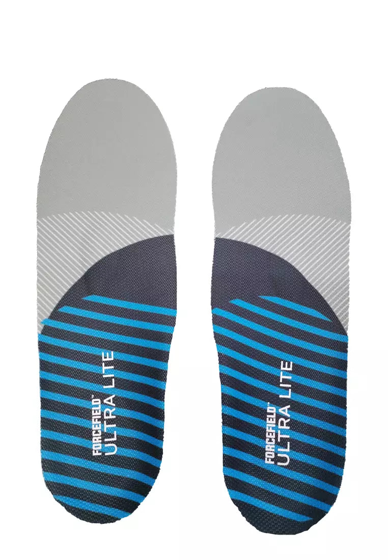 Forcefield Ultra Lite Insole - Lightweight Cushioning & Support for Running, Walking & Work Shoes - All-Day Comfort for Men & Women