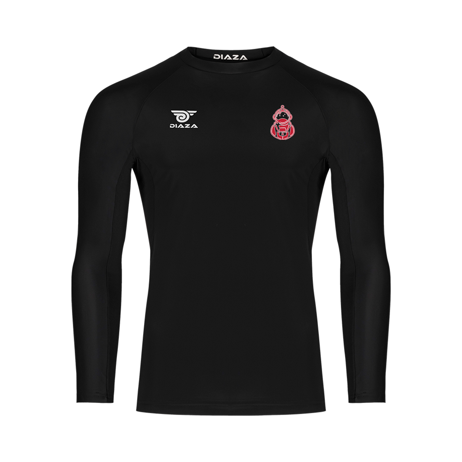 League City Legends Long Sleeve Compression Shirt for Men - Moisture Wicking Workout Top - Black Athletic Shirt for Running, Gym & Sports Training