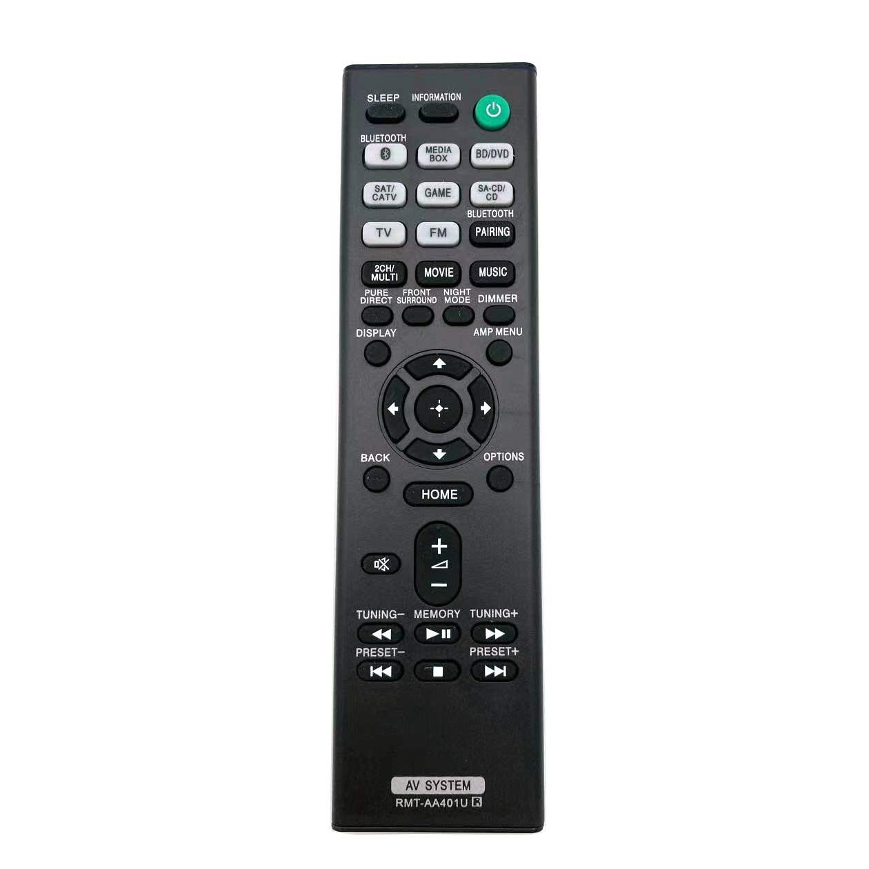 Original Sony STR-DH590/STRDH590/STR-DH790 AV Receiver Replacement Remote Control - Compatible with Home Theater & Audio Systems - Perfect for Movie Nights & Music Listening