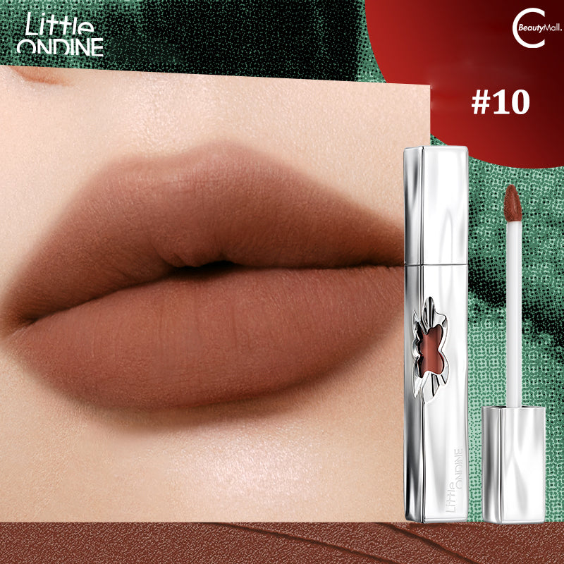 Little Ondine Heart Petal Lip Mud - Hydrating & Long-Lasting Lip Mask for Dry Lips | Perfect for Night Care & Makeup Prep | Cruelty-Free & Vegan Lip Treatment