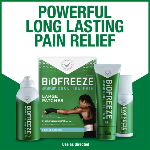 Biofreeze Pain Relieving Gel - 3 oz Fast-Acting Muscle & Joint Relief for Athletes & Active Lifestyles - Perfect for Post-Workout Recovery & Arthritis Pain Management