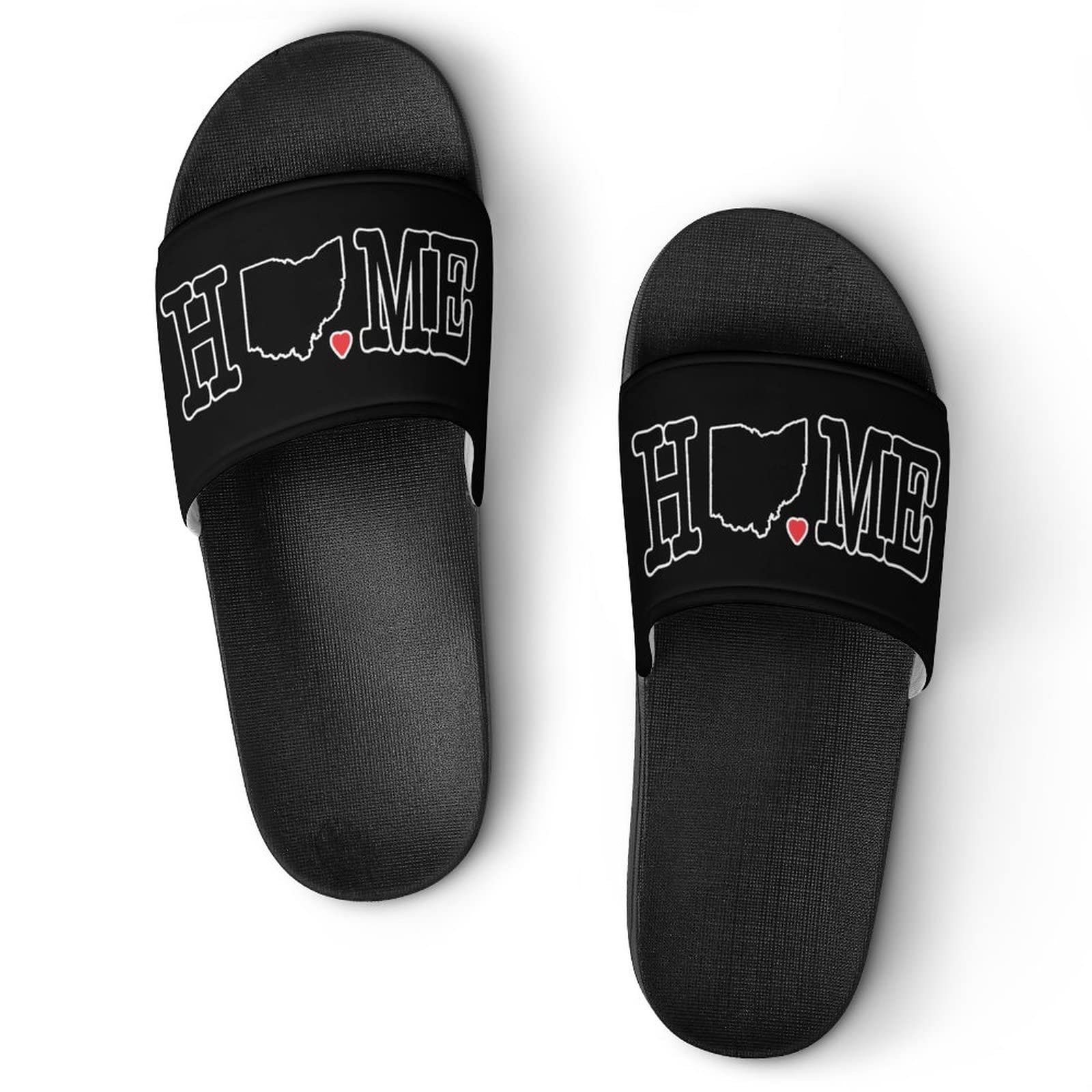 Non-Slip Quick Drying Shower Sandals - Comfortable Bathroom Slippers for Home, Beach & Pool - Lightweight Waterproof House Shoes for Men & Women - Perfect for Indoor, Outdoor & Travel Use