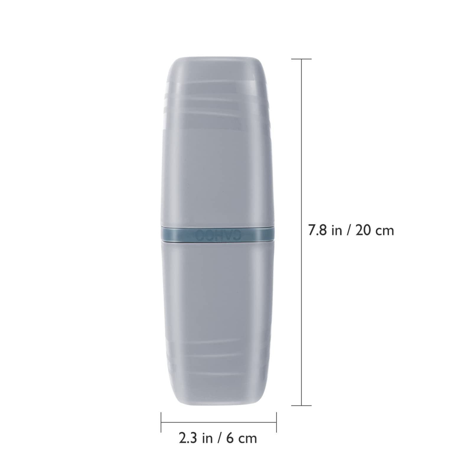 1pc Portable Toothbrush and Toothpaste Travel Case with Wash Cup - Compact Storage Box for Toothbrush, Toothpaste, and Water Mug - Ideal for Camping, Travel, and Outdoor Adventures