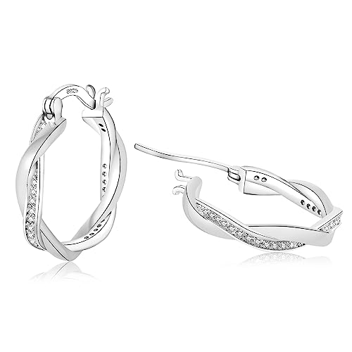 d#sliver hoop-20mm