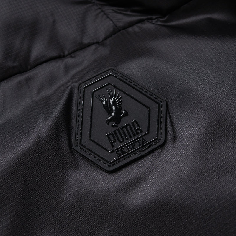 Skepta x Puma Pertex Puffer Jacket - Black | Lightweight Waterproof Winter Coat for Men | Perfect for Urban Streetwear & Outdoor Activities