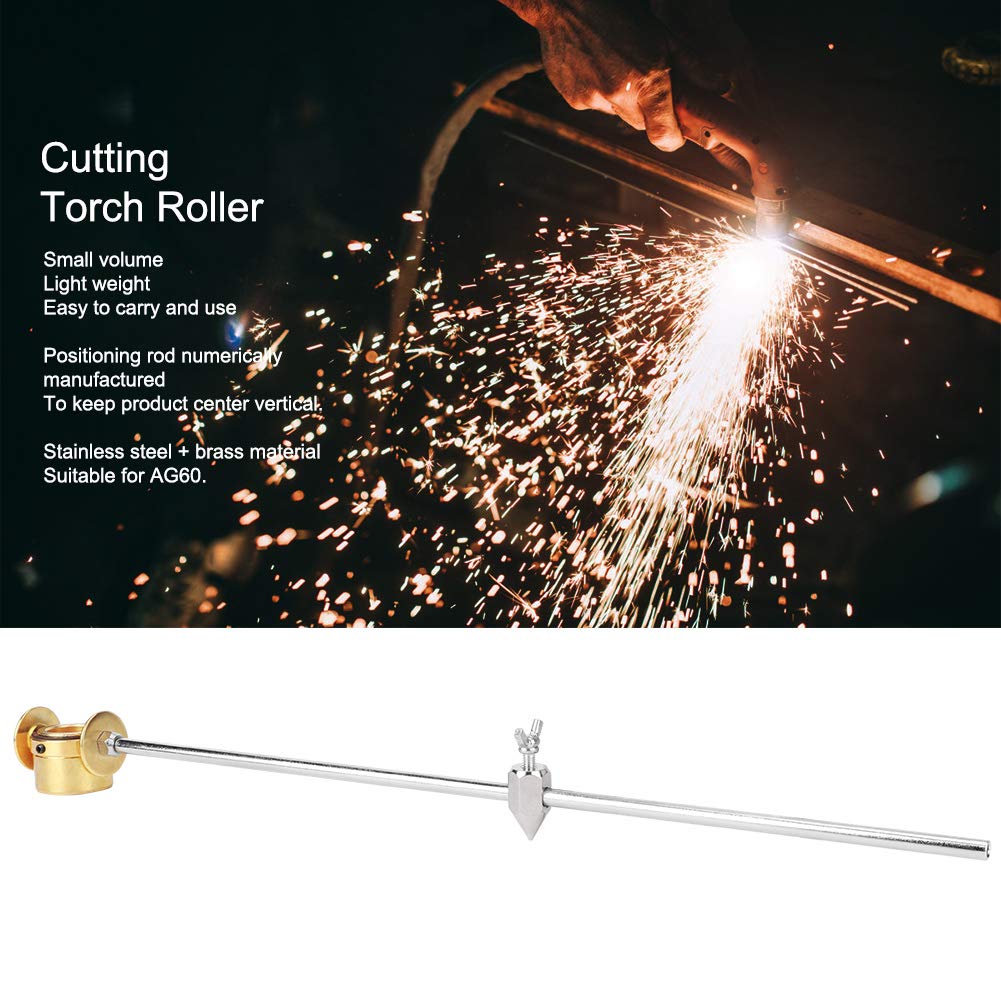 AG60 Plasma Cutter Torch Circle Cutting Roller - Magnetic Wheel Guide for Precision Metal Cutting | Perfect for HVAC, Automotive & Metal Fabrication Projects