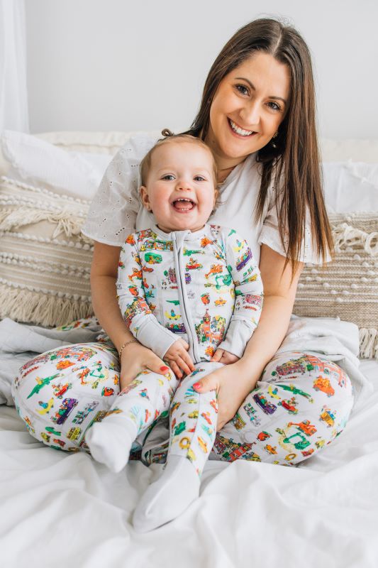 Richard Scarry's Busyworld™ Busytown Map Women's Modal Jersey Joggers - Soft & Comfortable Lounge Pants for Home, Travel & Casual Wear