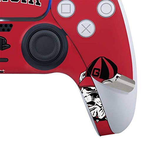 Officially Licensed University of Georgia Bulldogs PS5 Controller Skin | Custom Gaming Decal for Sony PlayStation 5 DualSense | Durable Protective Cover for Gamers & Collectors | Perfect for Game Nights, Esports & Display