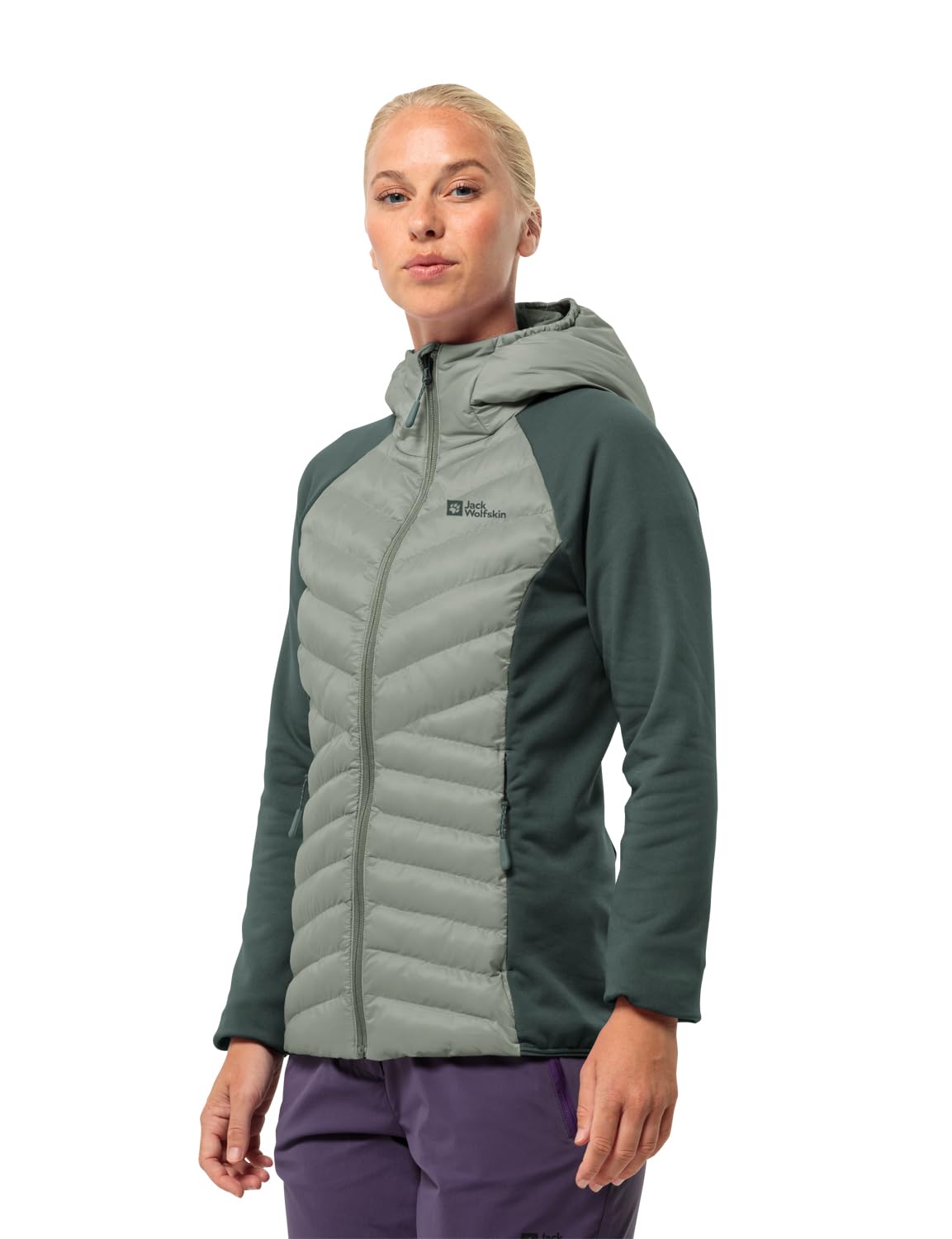 Jack Wolfskin Women's Routeburn Pro Hybrid Softshell Jacket for Hiking & Outdoor