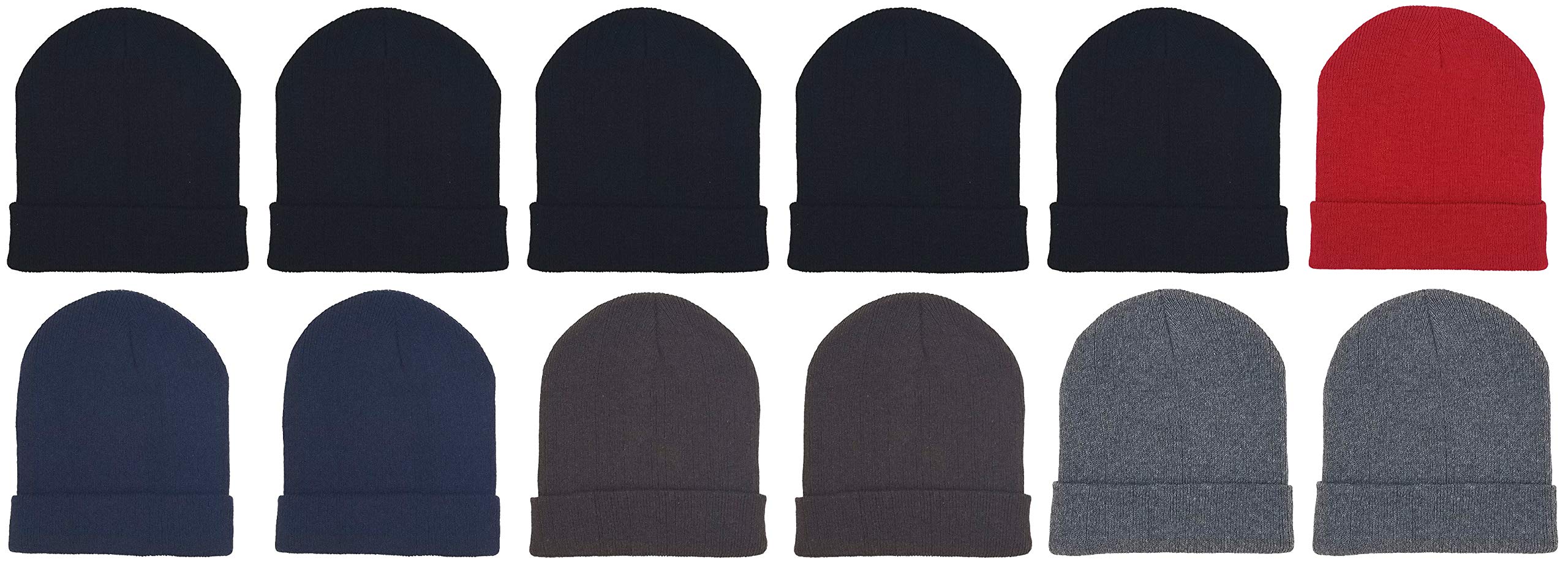 72-Pack Unisex Winter Gloves, Beanies & Neck Warmers Set - Bulk Cold Weather Accessories for Donations, Charity & Care Packages (Ideal for Homeless Shelters, Community Drives & Winter Relief Programs)