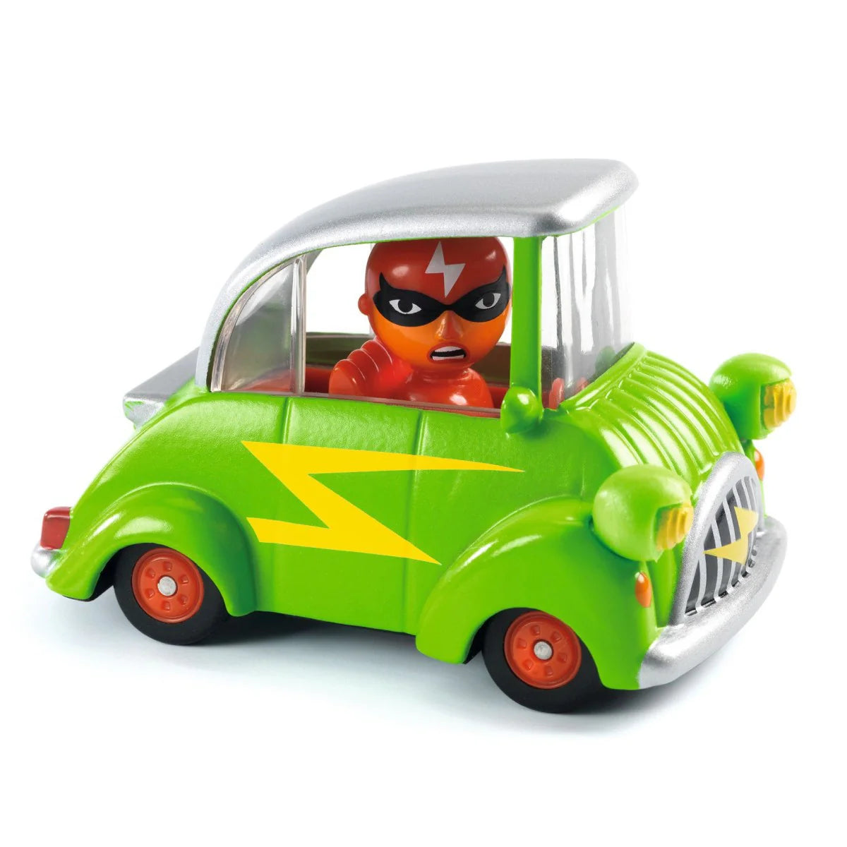 Crazy Motors Green Flash - High-Speed RC Car for Kids & Adults - Perfect for Outdoor Racing, Backyard Fun & Birthday Gifts