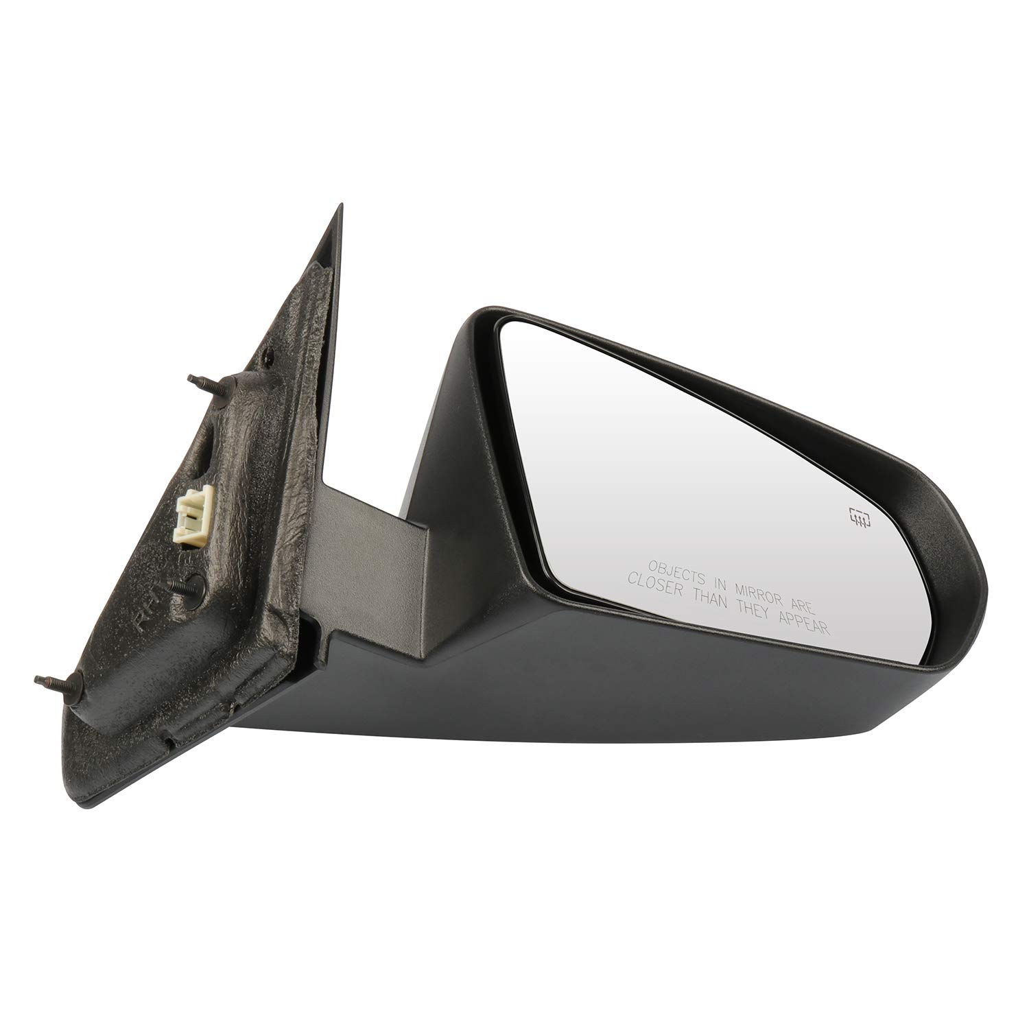 SCITOO Passenger Side View Mirror Compatible with 2008-2014 Dodge Avenger - Power Heated Non-Folding Right Exterior Mirror Replacement Part (LIGHT TEXTURED CH1321268) - Perfect for Parking Assistance & Blind Spot Visibility