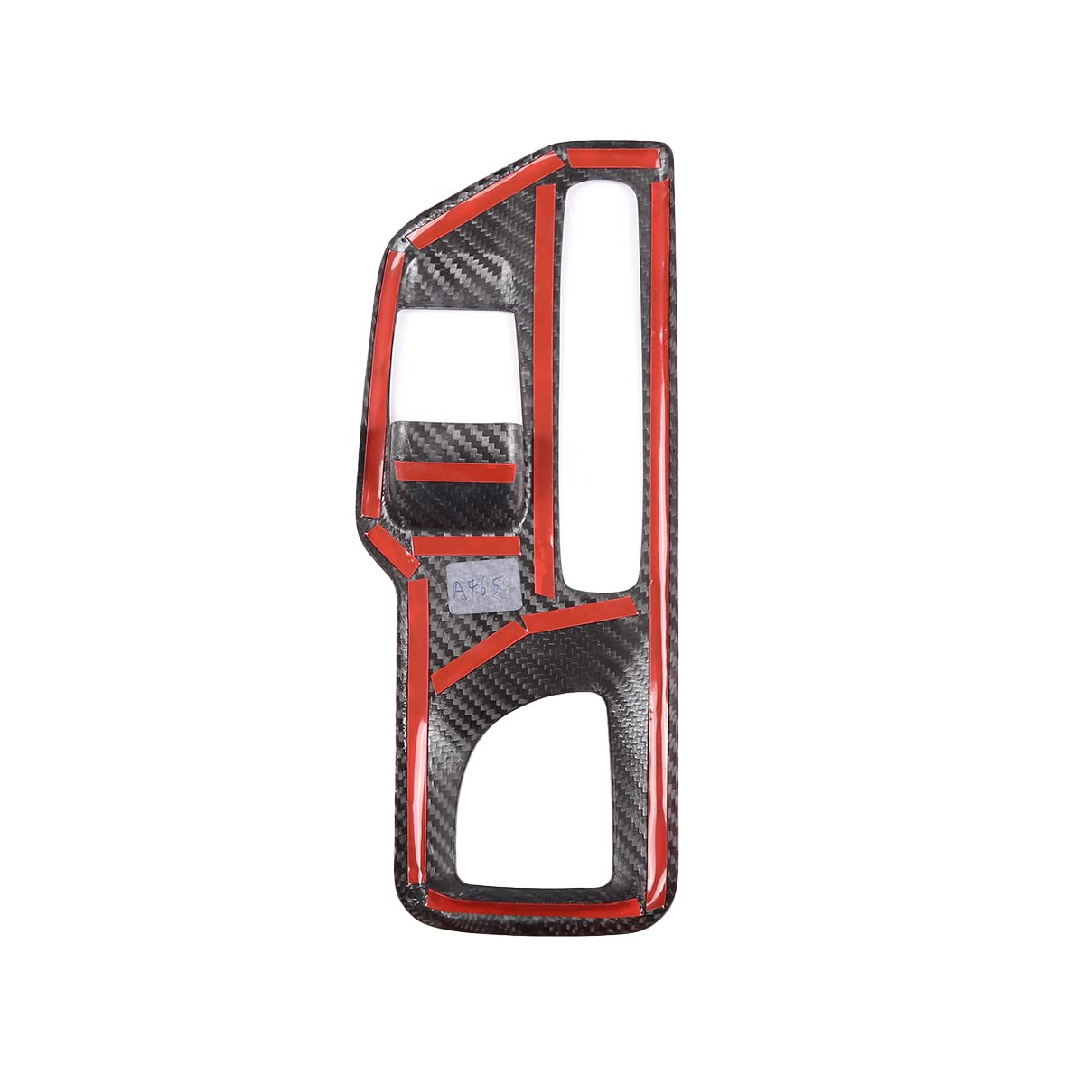 Carbon Fiber Gear Shift Panel Trim Cover for Toyota Supra GR A90 A91 MK5 2019-2022 - Anti-Scratch Console Protector Frame (1PC) - Perfect for Car Interior Protection & Style Enhancement