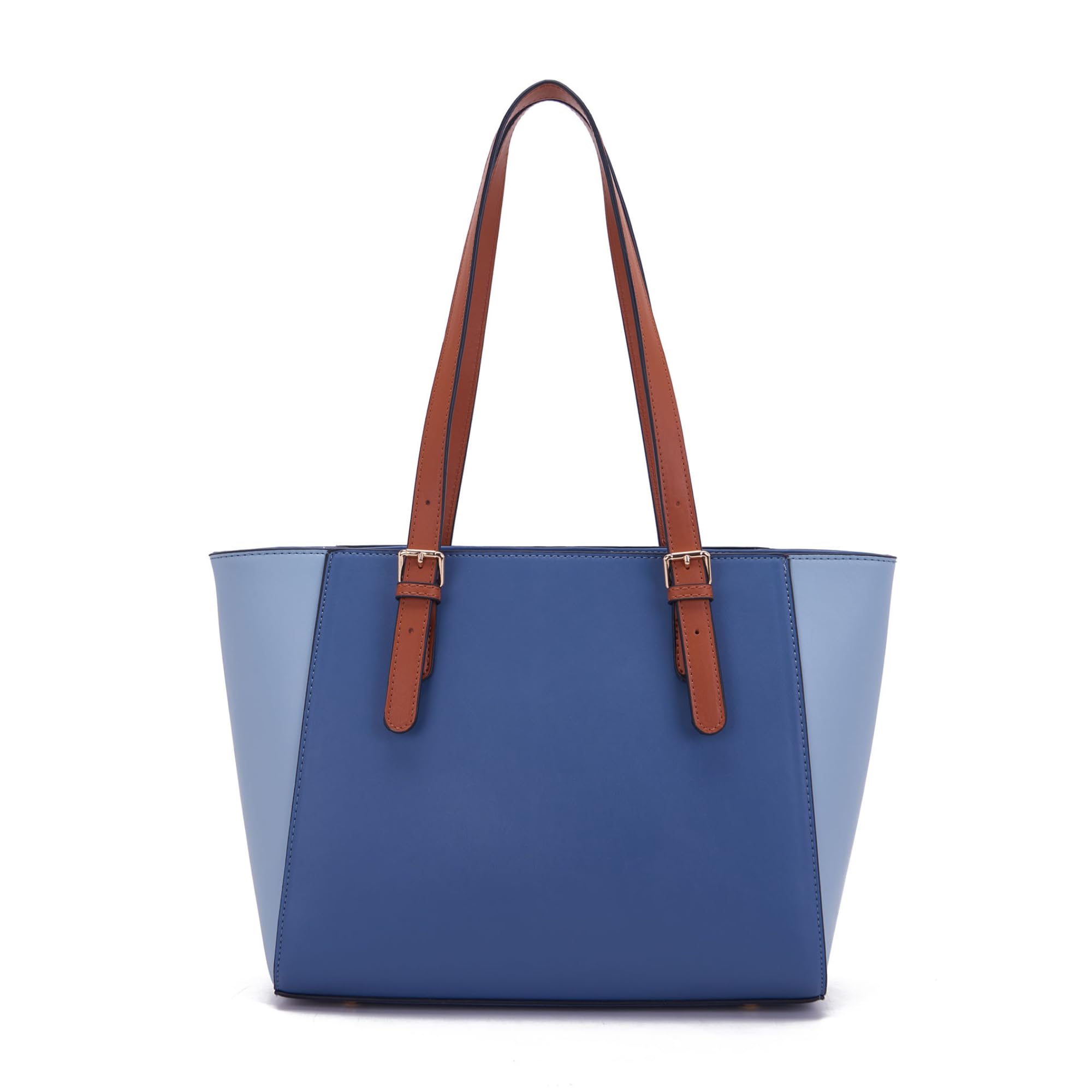 Giordano PU Leather Top Handle Tote Bag for Women - Spacious Zippered Handbag with Multiple Compartments | Stylish Casual Purse for Work, Travel & Everyday Use | Durable Ladies Shoulder Bag