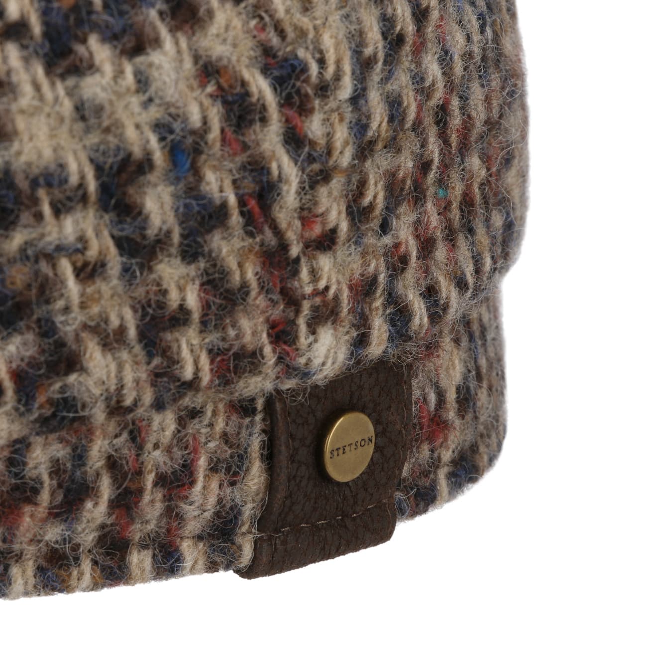 Stetson Hatteras Hoback Virgin Wool Newsboy Cap - Classic Wool Flat Cap for Men, Winter & Fall Fashion, Outdoor & Casual Wear