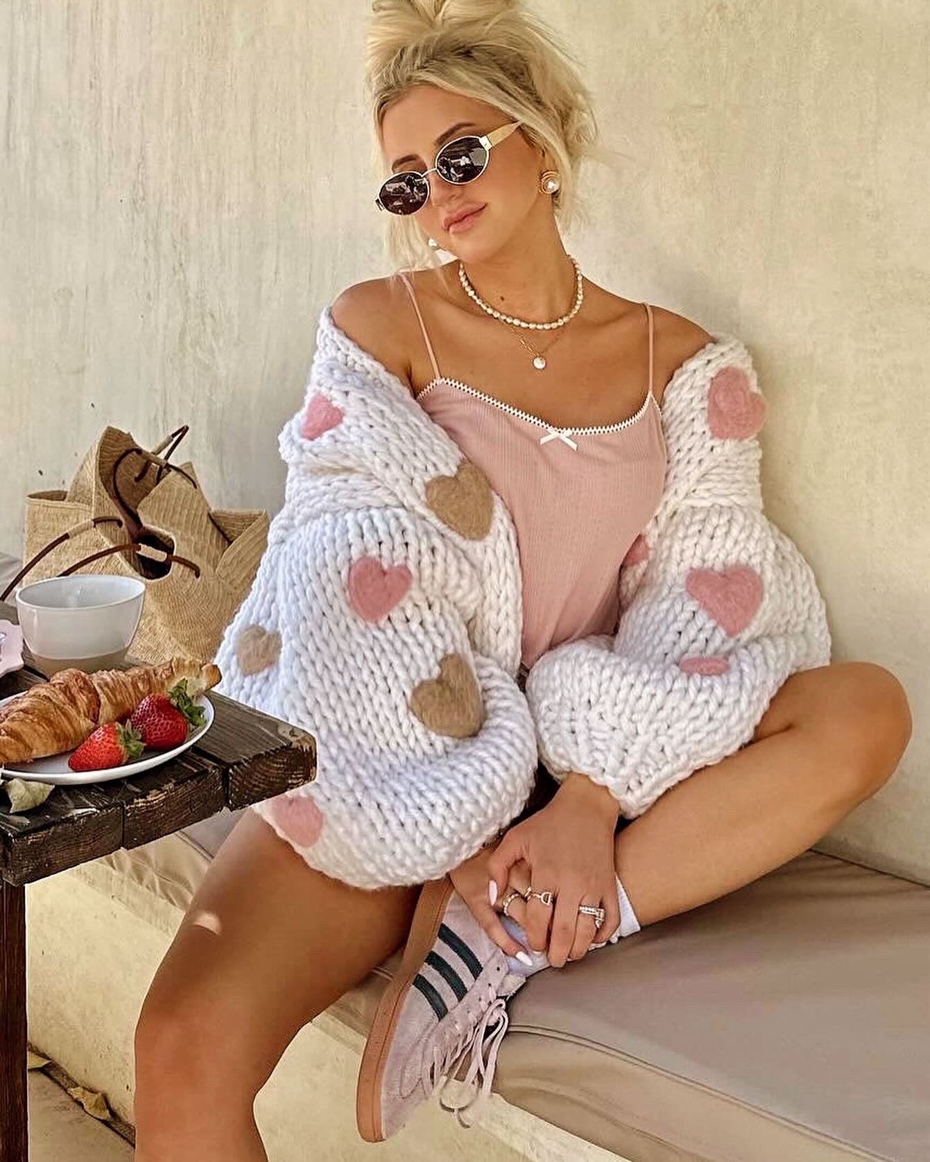 Heartfelt Cardigan for Women - Cozy Knit Sweater with Long Sleeves & Soft Fabric | Perfect for Fall, Winter & Casual Outfits