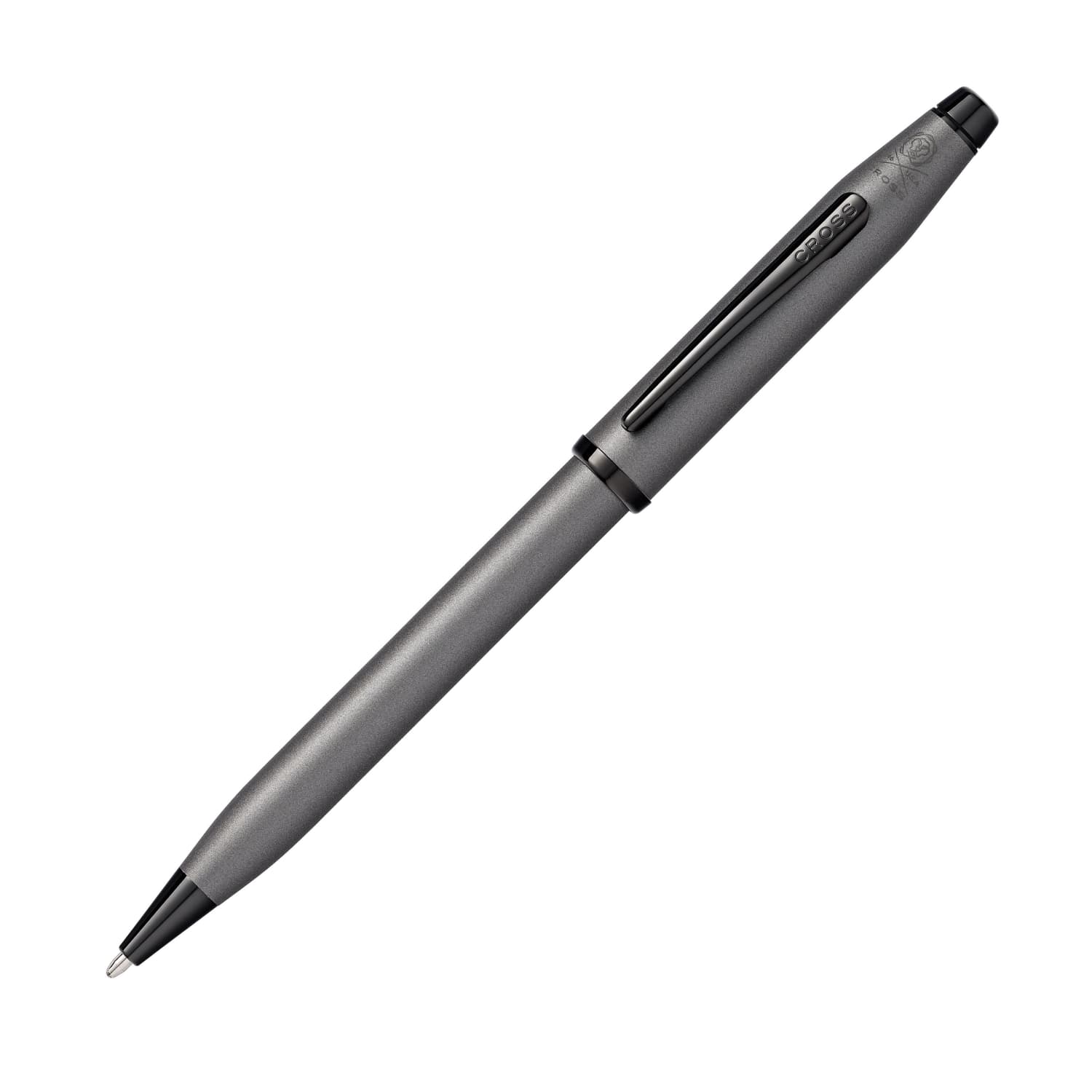 Cross Century II Ballpoint Pen - Gunmetal Gray with Black Trim | Premium Writing Instrument for Office, Business & Gifts | Smooth Writing Experience for Professionals & Students