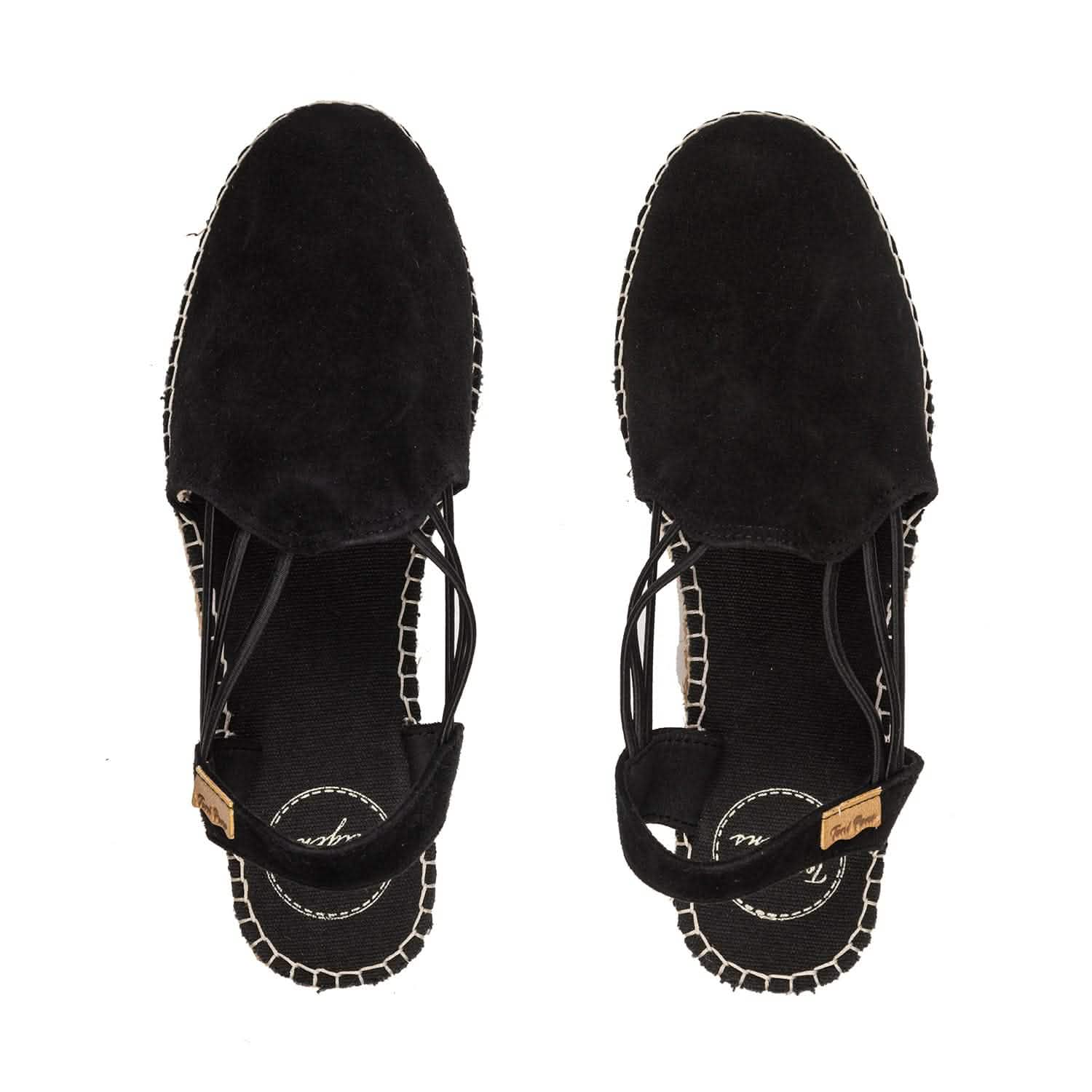 Women's Plain Suede Leather Wedge Espadrilles - Comfortable Casual Summer Shoes for Beach, Vacation & Everyday Wear | Nuria