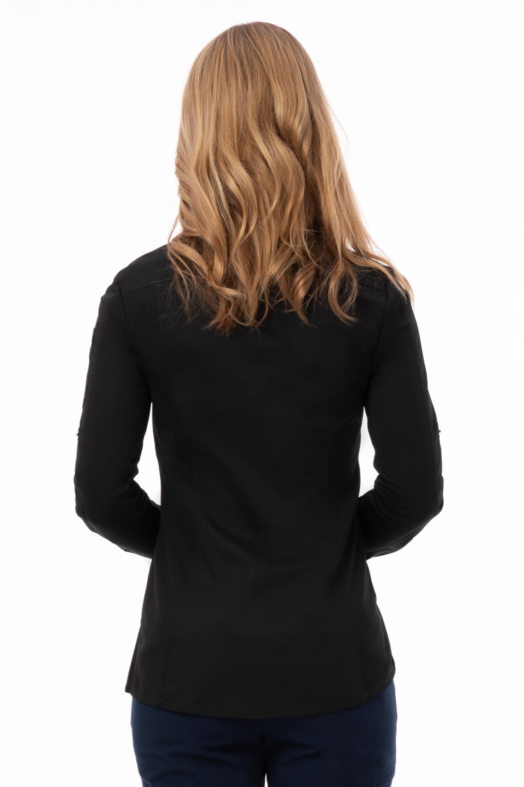 Chef Works Women's Seville Breathable Mesh Panel Chef Shirt - Perfect for Professional Kitchens, Cooking Classes & Food Service