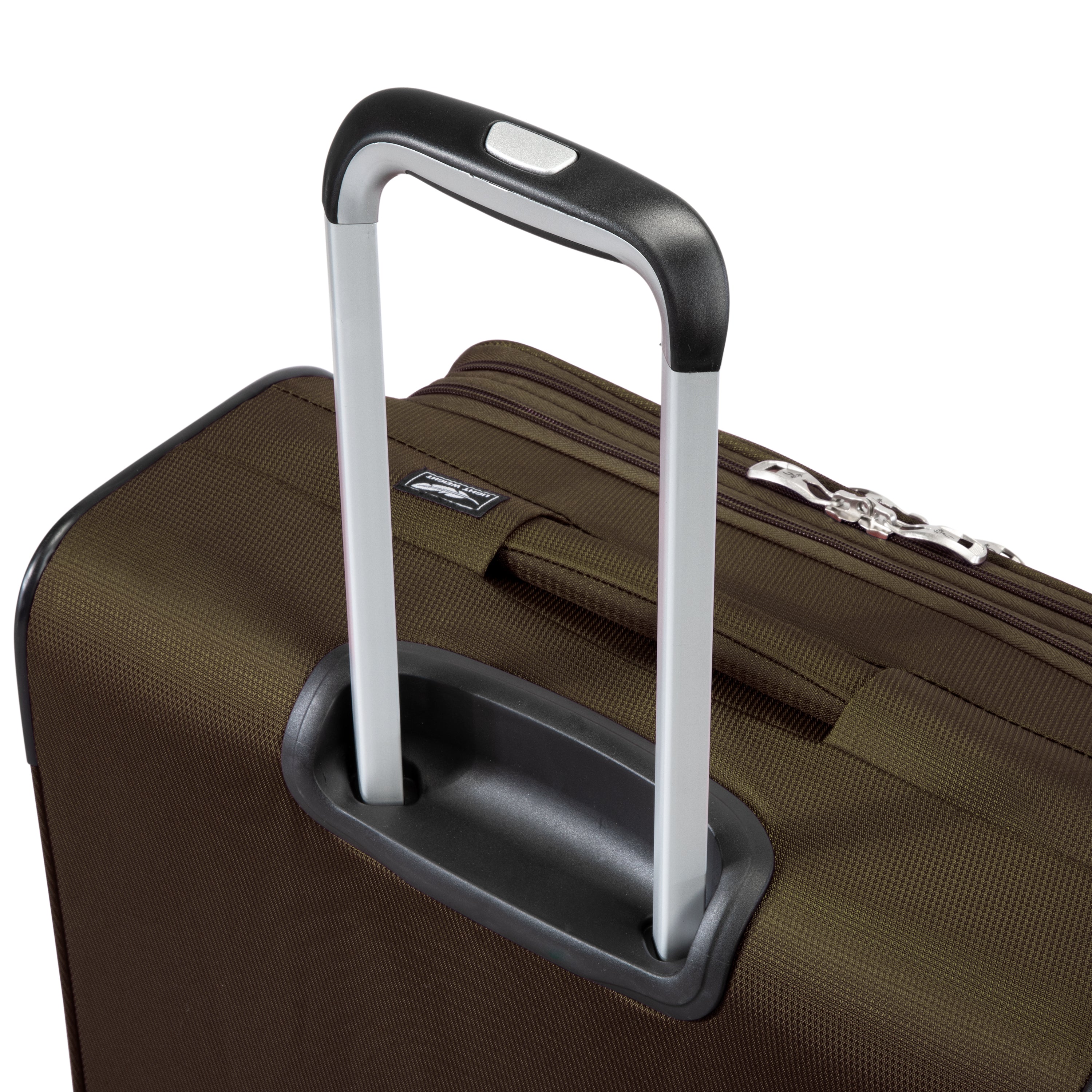 Hermosa Softside Large Checked Luggage - Spinner Suitcase with 360° Wheels, Lightweight Expandable Travel Bag for Airlines (Black) - Perfect for International Flights, Family Vacations & Business Trips
