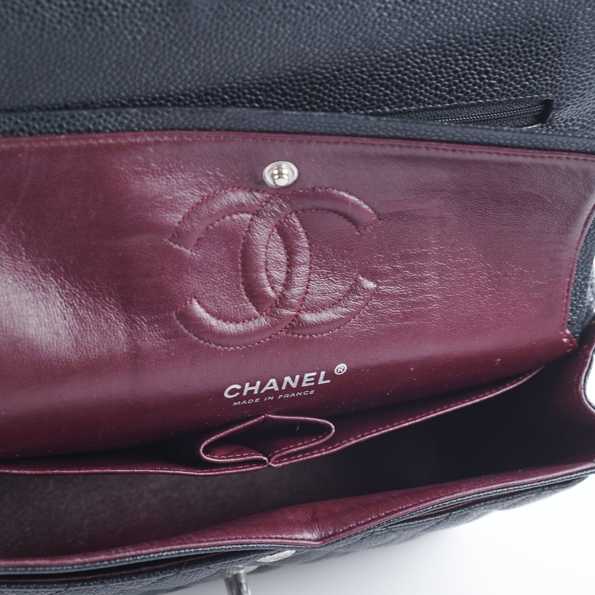 Chanel Small Caviar Classic Double Flap Bag Black 16 Series - Luxury Designer Handbag for Women, Perfect for Evening Events & Special Occasions