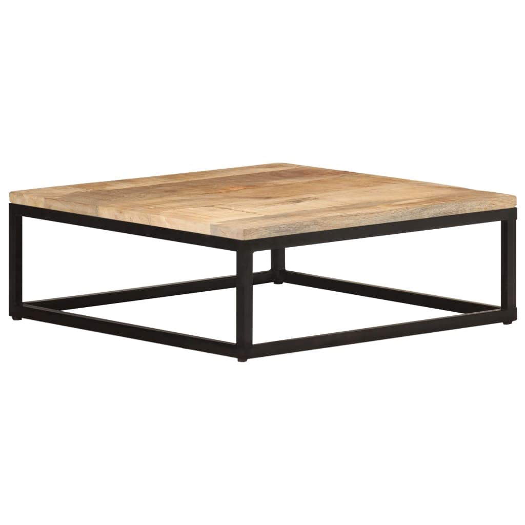 CHARMMA Nesting Coffee Tables Set of 2 - Solid Mango Wood Modern Living Room Furniture - Perfect for Small Spaces, Home Decor & Entertaining Guests