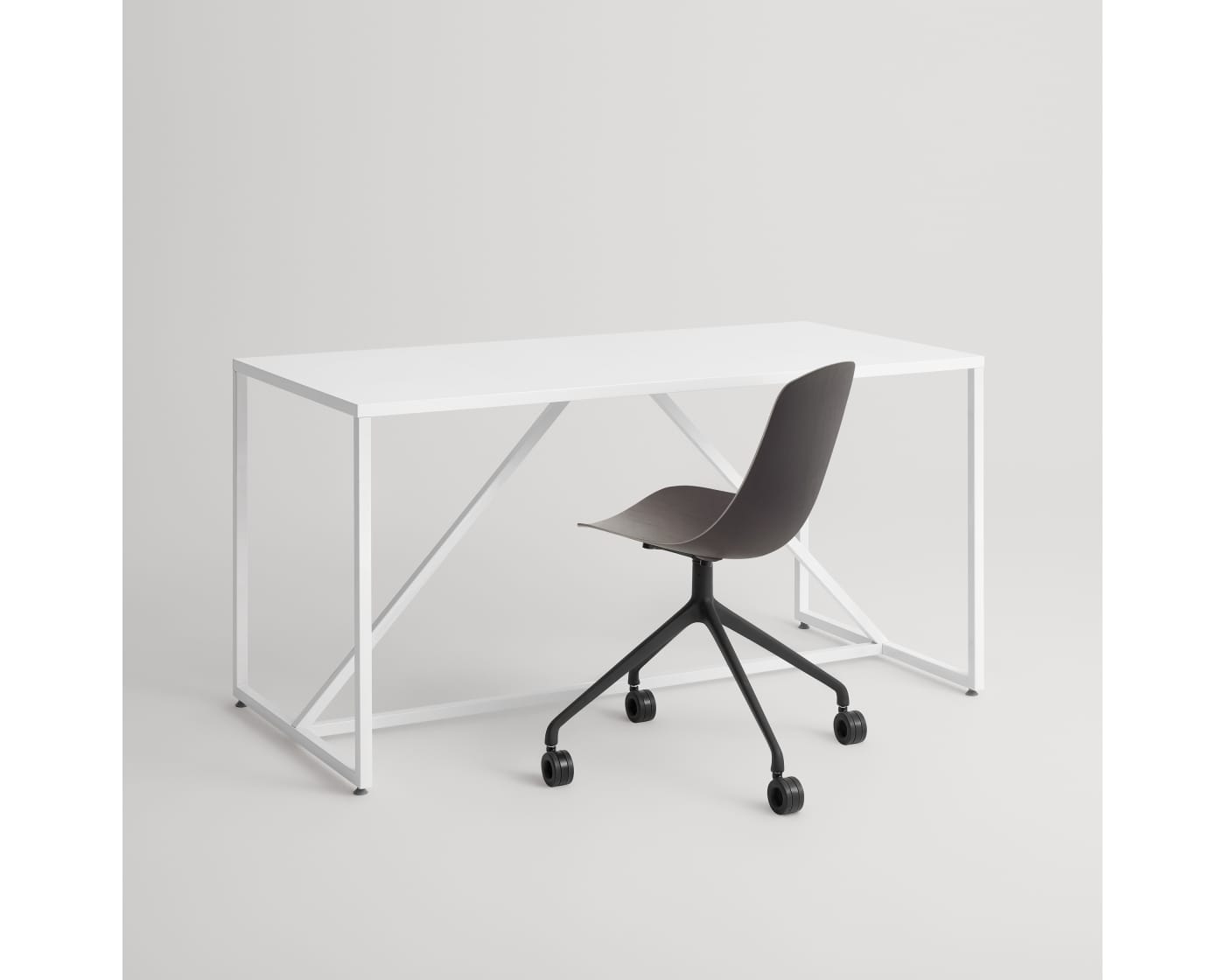 Ergonomic Clean Cut Task Chair - Adjustable Office Chair for Home & Work - Comfortable Desk Chair for Long Hours Sitting