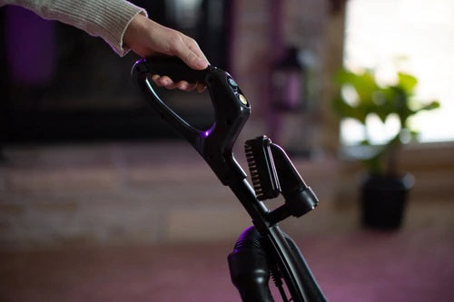 Riccar R25D Deluxe Upright Vacuum Cleaner with HEPA Filtration - Powerful Suction for Pet Hair, Allergies & Deep Cleaning - Ideal for Carpets, Hard Floors & Home Use (Black)