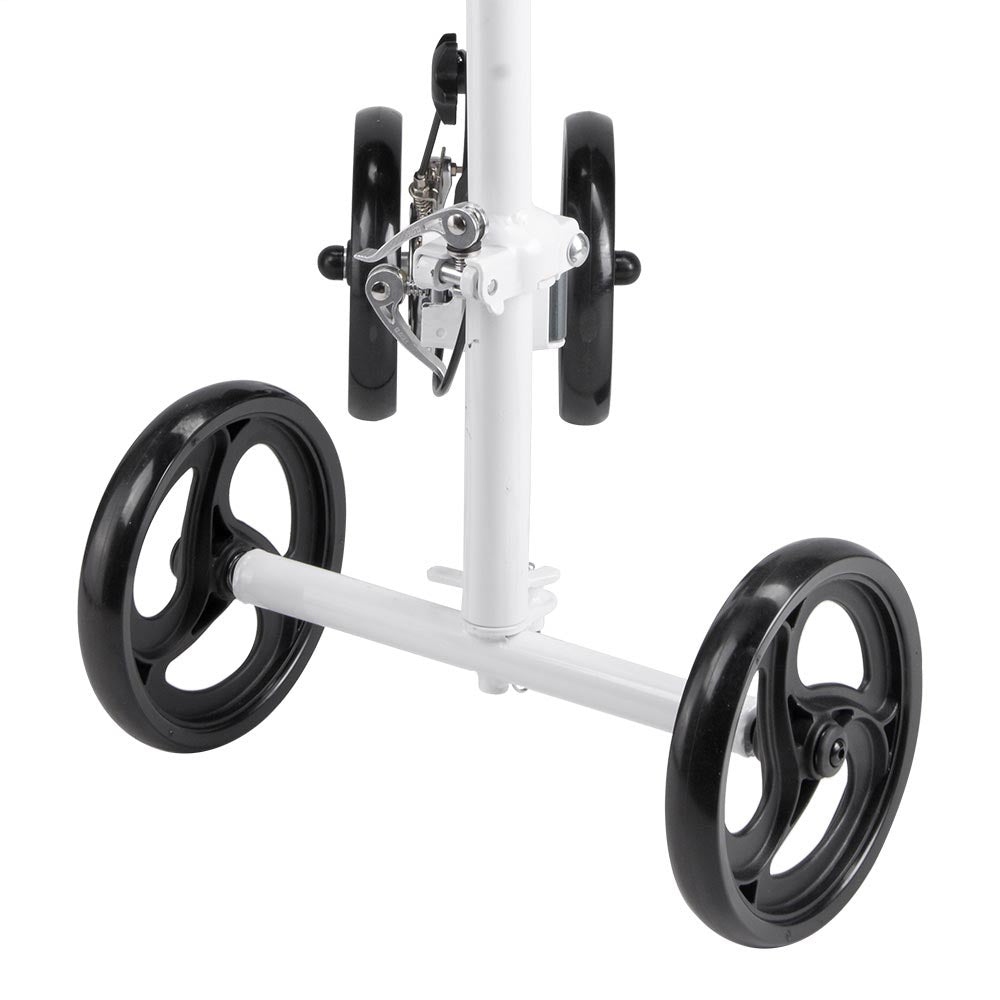 TheLAShop Steerable Knee Scooter Walker with Basket & Brake - Mobility Aid for Post-Surgery Recovery, Foot Injury, and Hands-Free Crutch Alternative - Perfect for Indoor & Outdoor Use