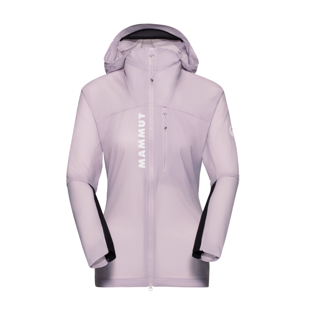 Mammut Women's Aenergy WB Hooded Jacket AF - Lightweight Waterproof Hiking Jacket for Outdoor Adventures & Travel