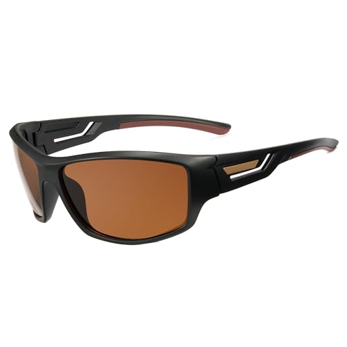 A4 - Brown Fishing Sunglasses Polarized