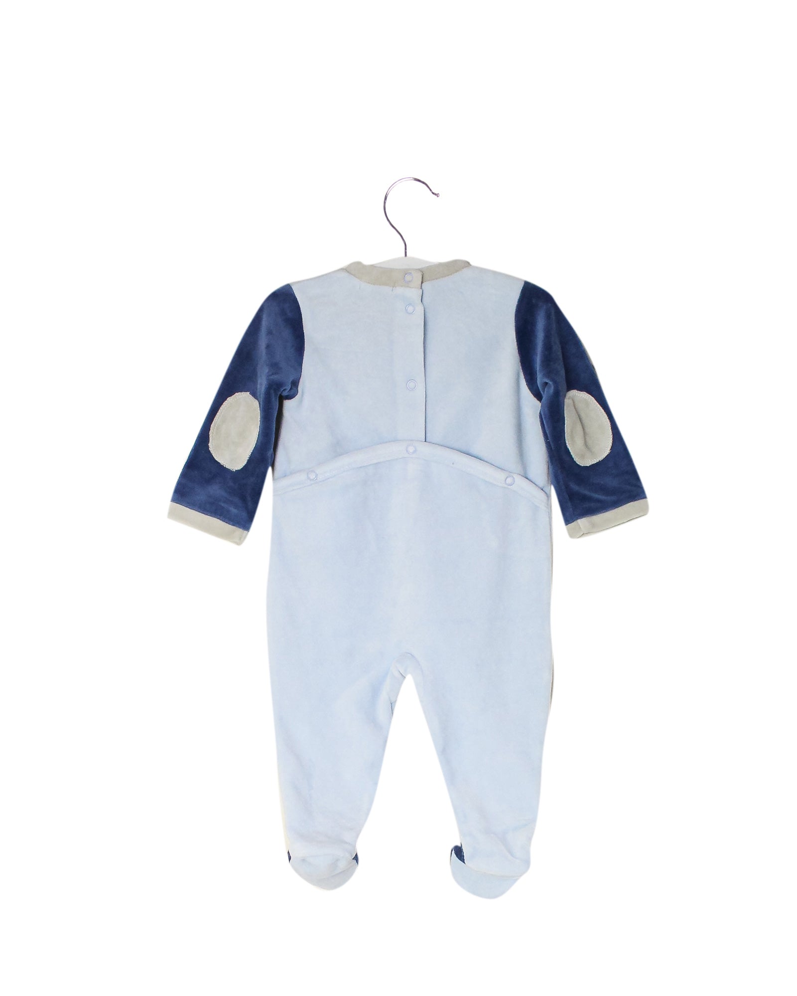 Absorba Baby Jumpsuit for Boys & Girls - Soft Cotton Romper with Snap Buttons, 6 Months (6M) - Perfect for Playtime, Daycare & Comfortable Everyday Wear