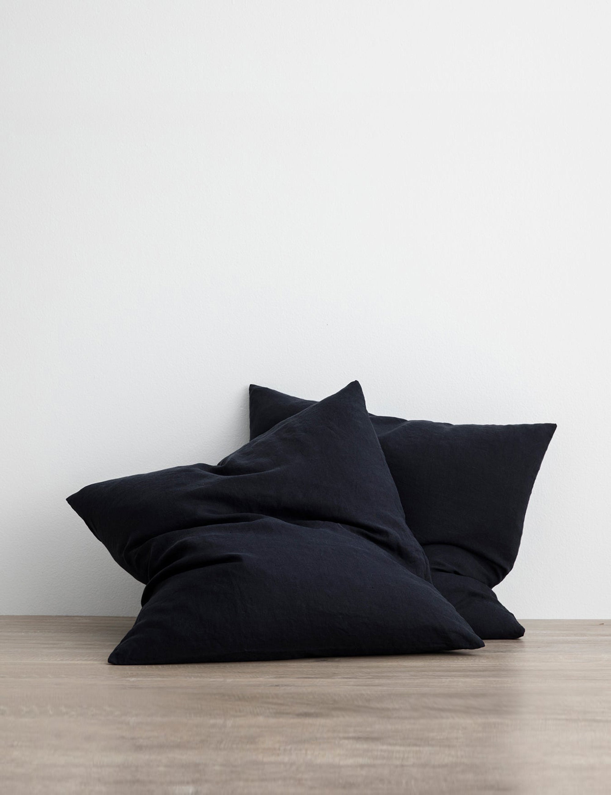 Premium European Flax Linen Pillowcase Set of 2 - 100% Natural Breathable Bedding for Cool Sleep - Perfect for Hot Sleepers & Luxury Home Decor
