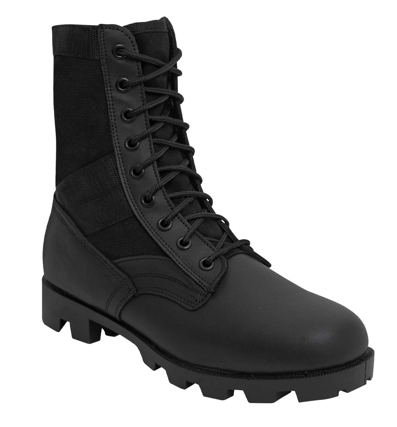 Rothco Jungle Boots - Durable Work & Hiking Boots for Men - Military Style Tactical Footwear for Outdoor Adventures, Camping & Heavy Duty Jobs