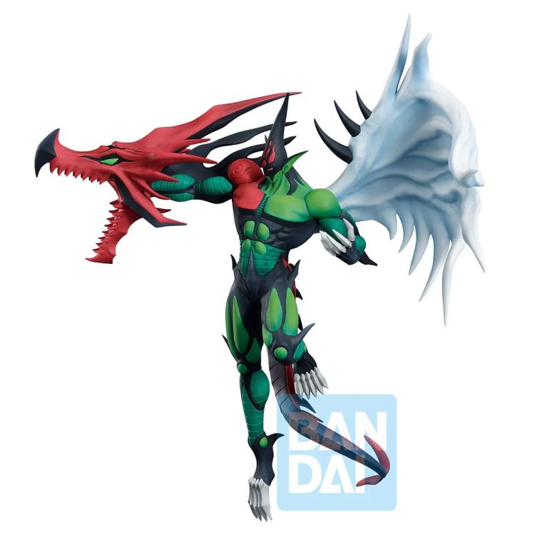 Bandai Ichibansho Yu-Gi-Oh! GX Elemental Hero Flame Wingman Action Figure - Anime Collectible for Fans & Gamers - Perfect for Display, Gift Giving & Yu-Gi-Oh! Themed Parties
