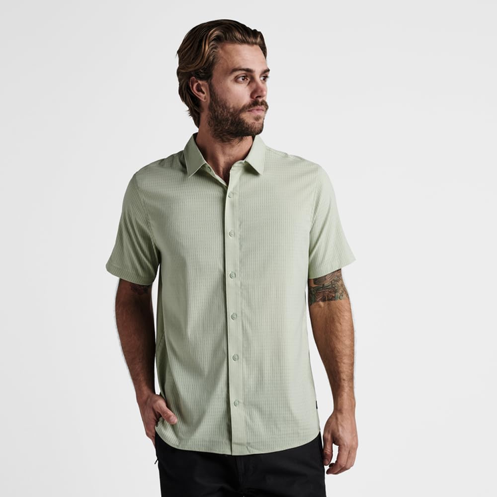 Bless Up Trail Button Up Shirt - Men's Hiking & Outdoor Casual Shirt for Camping, Travel & Adventure