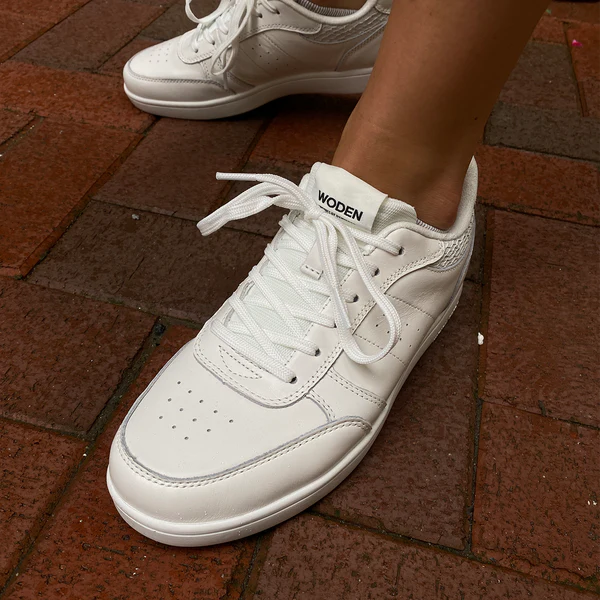 BJORK BLANC DE BLANC White Running Shoes - Women's Lightweight Athletic Sneakers for Jogging, Gym Workouts & Casual Wear