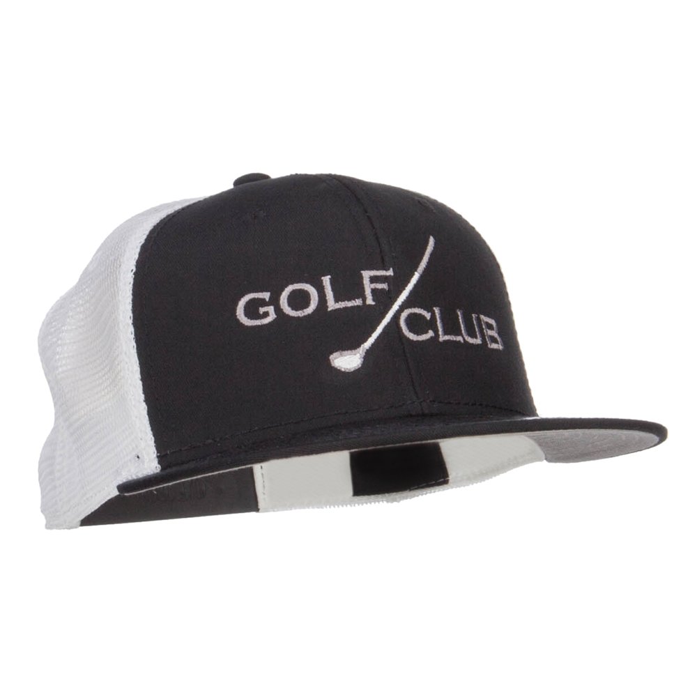 E4Hats Golf Club Embroidered Mesh Snapback Cap - Adjustable Dad Hat for Men & Women - Perfect for Golfing, Outdoor Sports & Casual Wear
