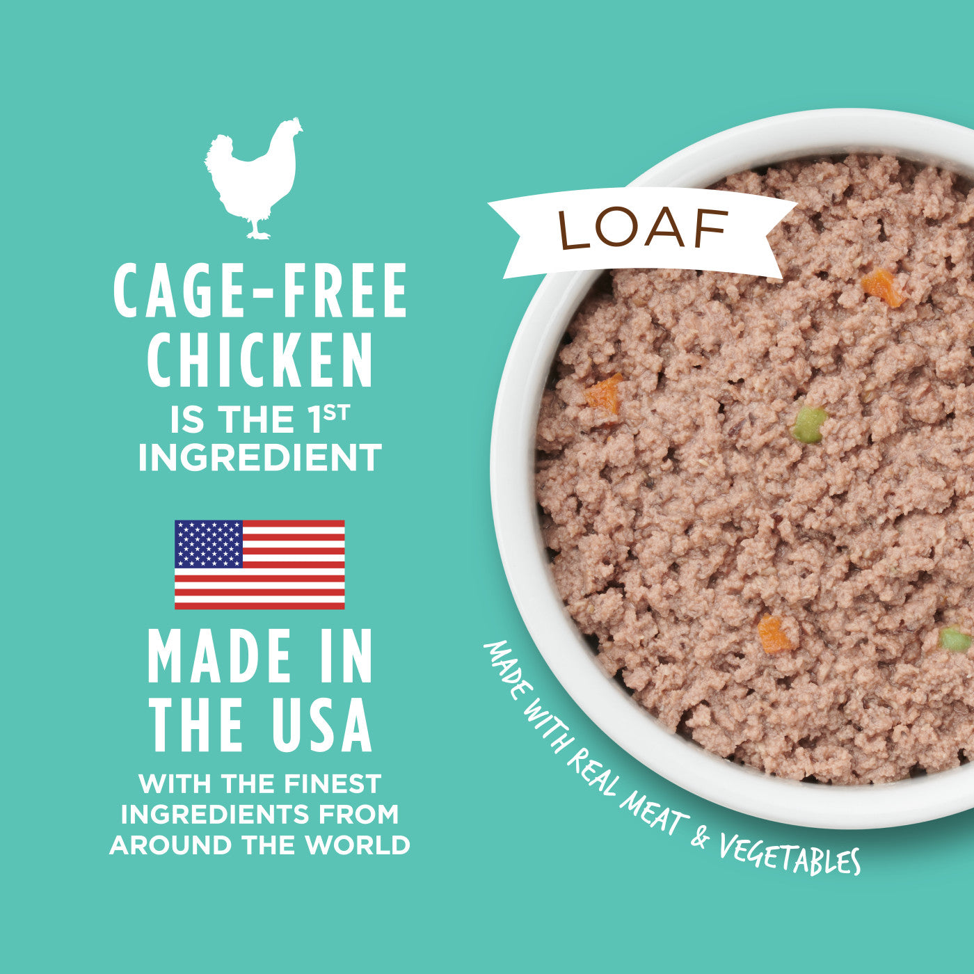Original Grain-Free Chicken Puppy Canned Dog Food - High Protein Wet Food for Small Breed Puppies - Perfect for Training, Weaning & Digestive Health Support